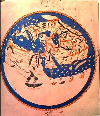 Al-Idrisi world map 1154
