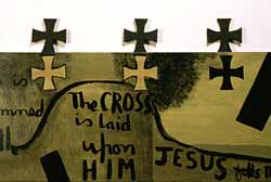 Colin McCahon, "The Way of the Cross" 1966, Coll. Convent Chapel of the Sisters of Our Lady of the Missions