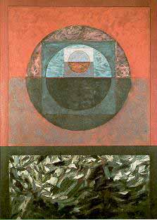 Mrkusich, "Earth Emblem II", 1963