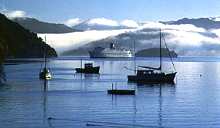 Picton and the inter-island ferry