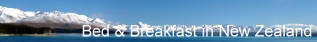 Bed and Breakfast in New Zealand